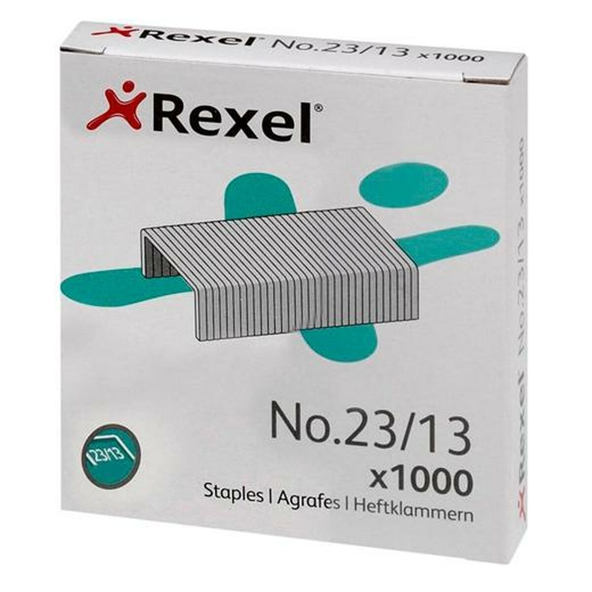 Spille Rexel 1000 Pezzi 23/13 (20 Unità)